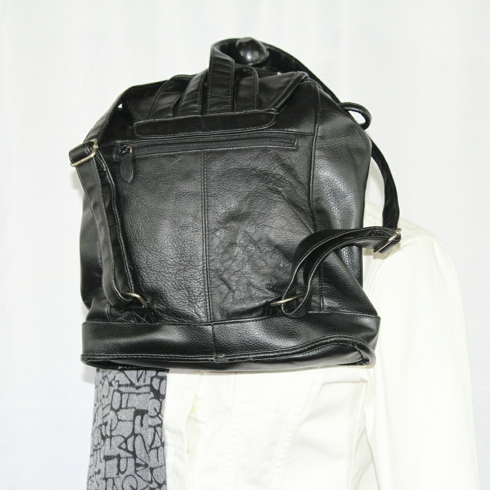 Leather Backpack - Picture 4 of 5